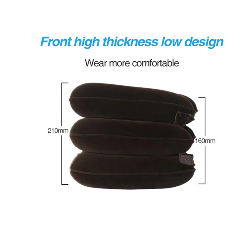 Inflatable Neck Traction Device | Adjustable Cervical Support Pillow Fascia Gun Tidesmit