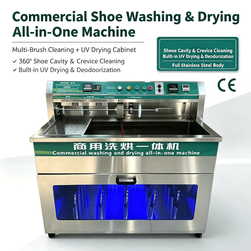 Shoe Washer Dryer Industrial Strength Commercial Use