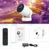 JUNUO Newest Decode Projector Built in Speaker with Best Price HY300 Ulrta 170ANSI Mini Portable Smart Android Projector 4k None White Tidesmit