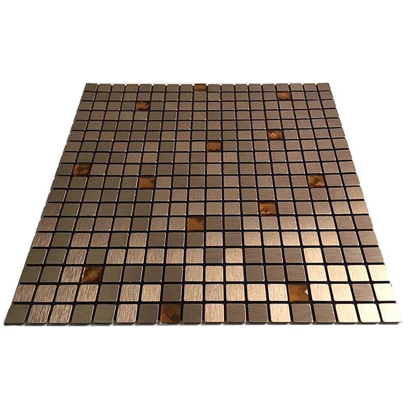 5 Pcs Self Adhesive Mosaic Stick Wall Tile Backsplash Bathroom Washbasin Living Room Home Background KTV Decor Wall Decals