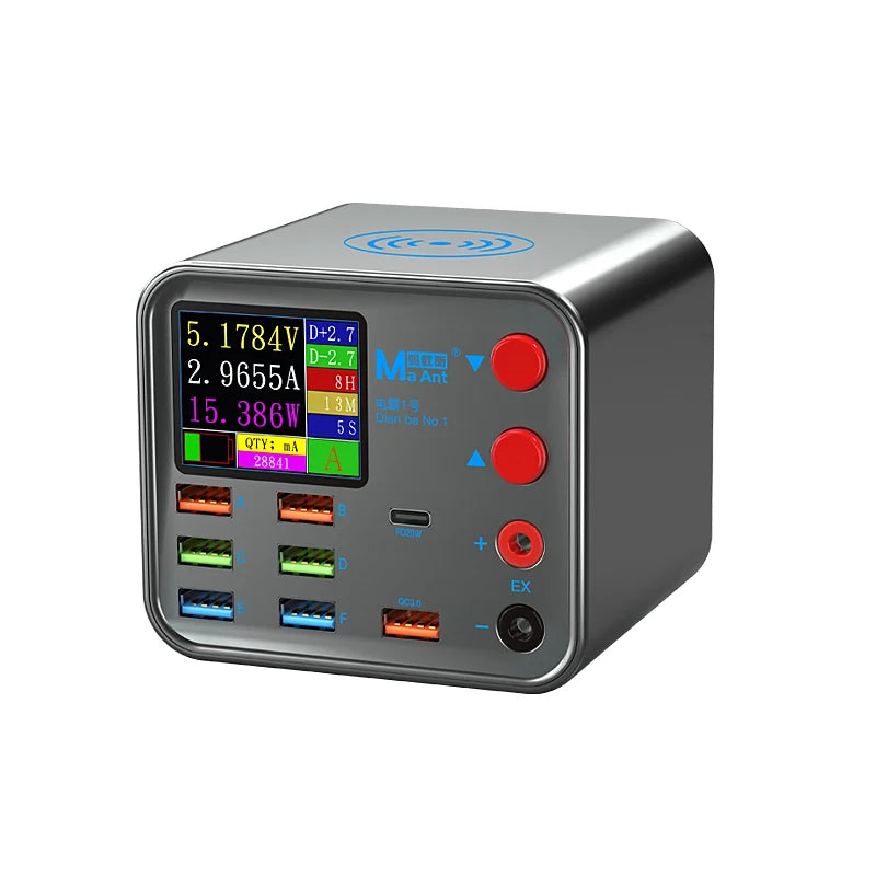 MaAnt Dianba 1 Multifunction 8-port Charger for Mobile Phonewith Short Circuit Repair Function Smart Wireless Fast Charging Tool Tidesmit