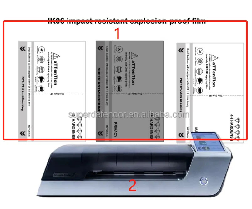 hydrocoagulant Film 3A Repair Matte Anti-fingerprint Anti-scratch Mobile Phone Screen Protective Film Tidesmit