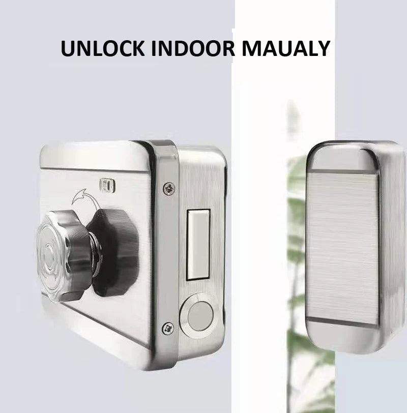 Fingerprint Gate Door Lock TUYA WIFI Outdoor Waterproof Smart Lock With Remote Control TTLOCK App Card Eletronico Digital Lock