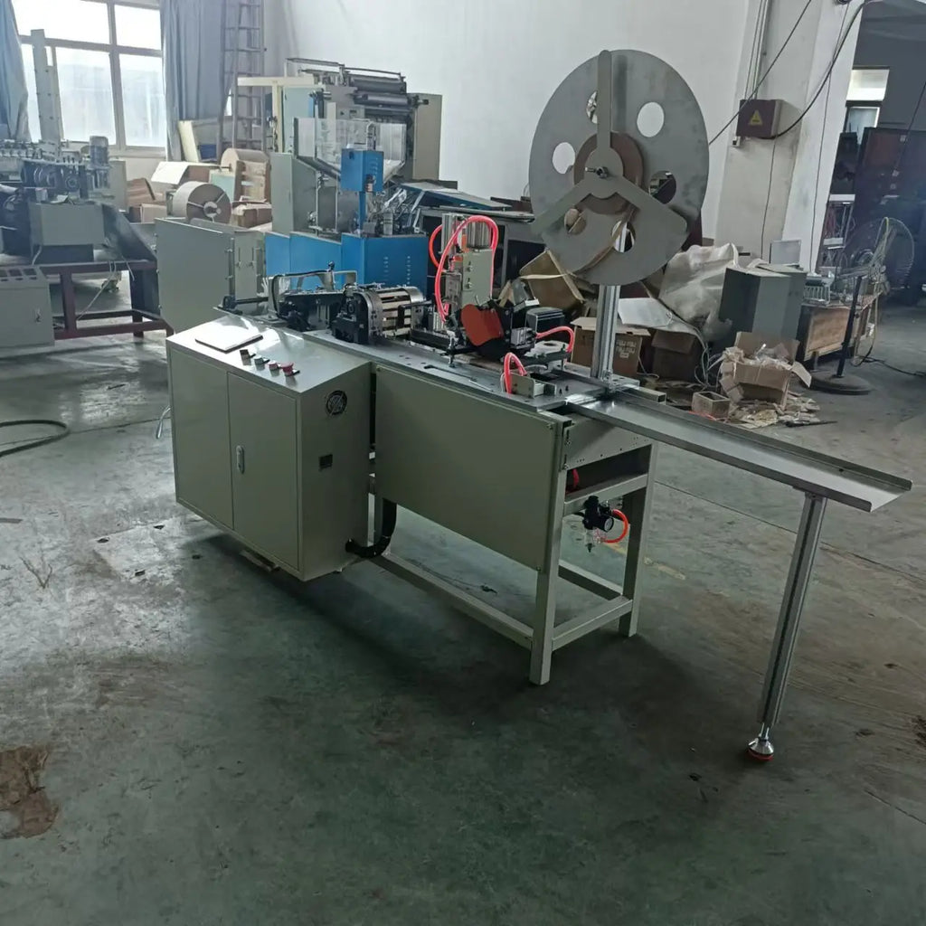 Small Business Counting Packaging Machine 114mm 93mm Ice Cream Stick Packaging Bulk Wooden Moulded Stick Bundling Machine