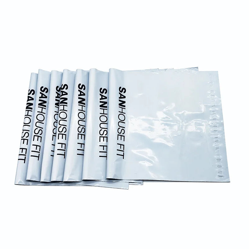 Wholesale Premium Custom Matte Beige Logo Printing Mailer Bags for Shipping