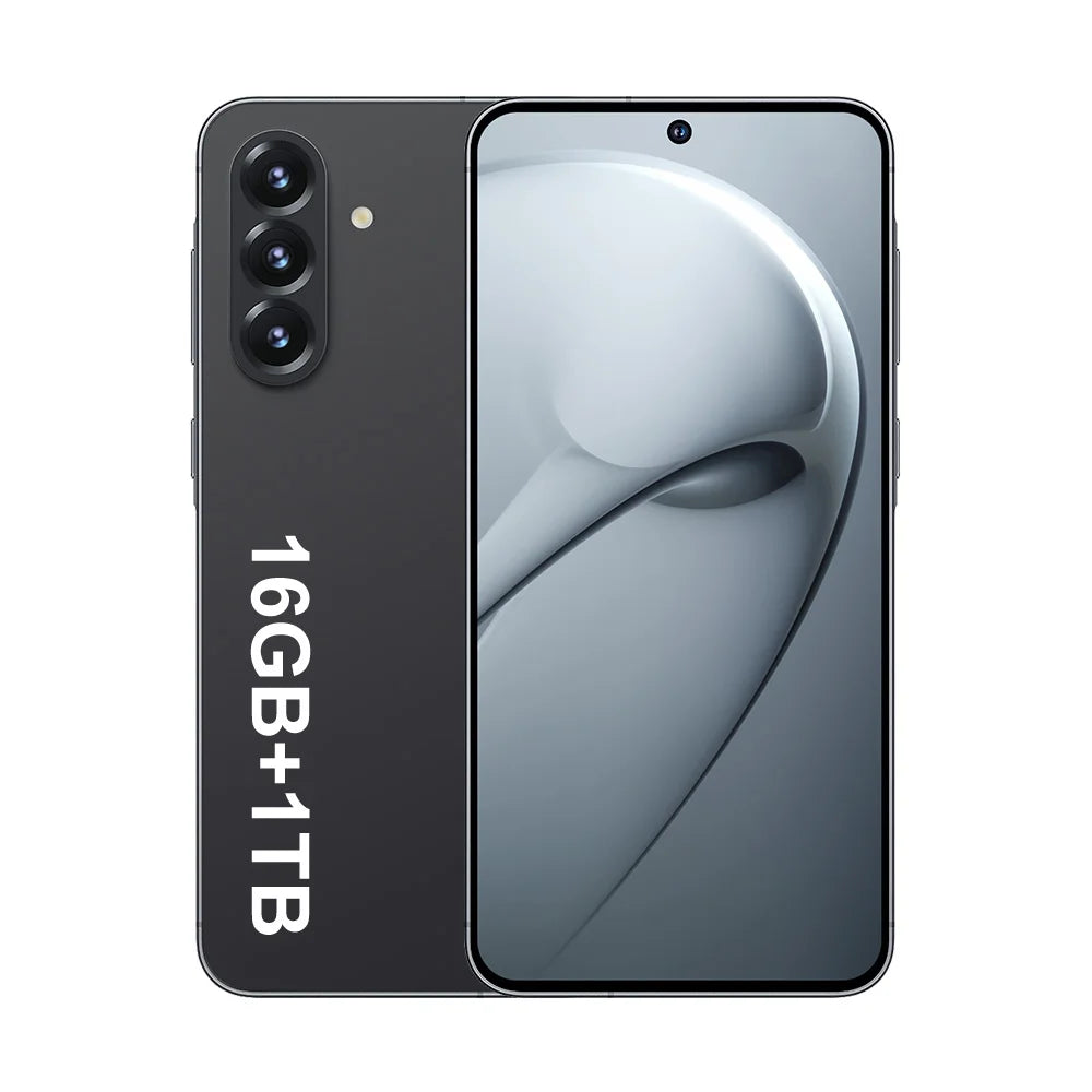A56 5G Smartphone, 16GB RAM, 1TB Storage, Dual SIM - Tidesmit Black 16g 1TB Tidesmit
