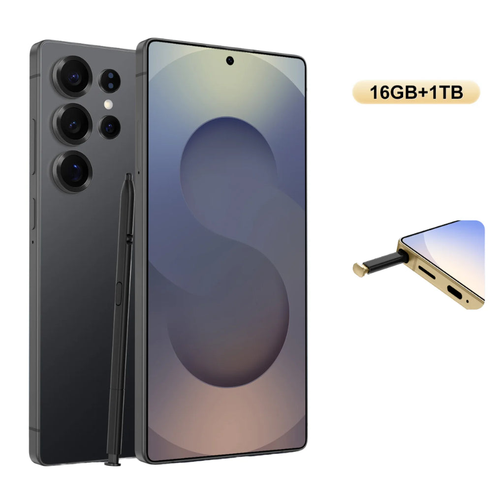 5G Smartphone 16GB RAM 1TB Storage, 6.9 Inch Unlocked Display Tidesmit