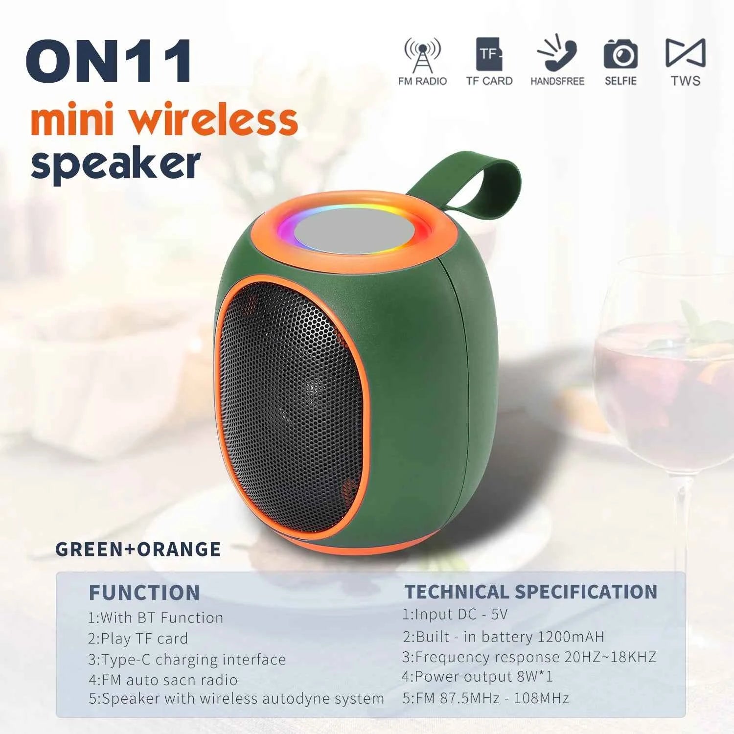 Best Selling BT Wireless Portable Mini Bluetooth Speaker for indoor outdoor office My Store