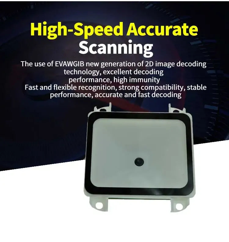 RS232 USB TTL 2D Barcode Scanner Module Embedded mini size scanning module Automatic intelligent sensitive sensing 2D QR reader