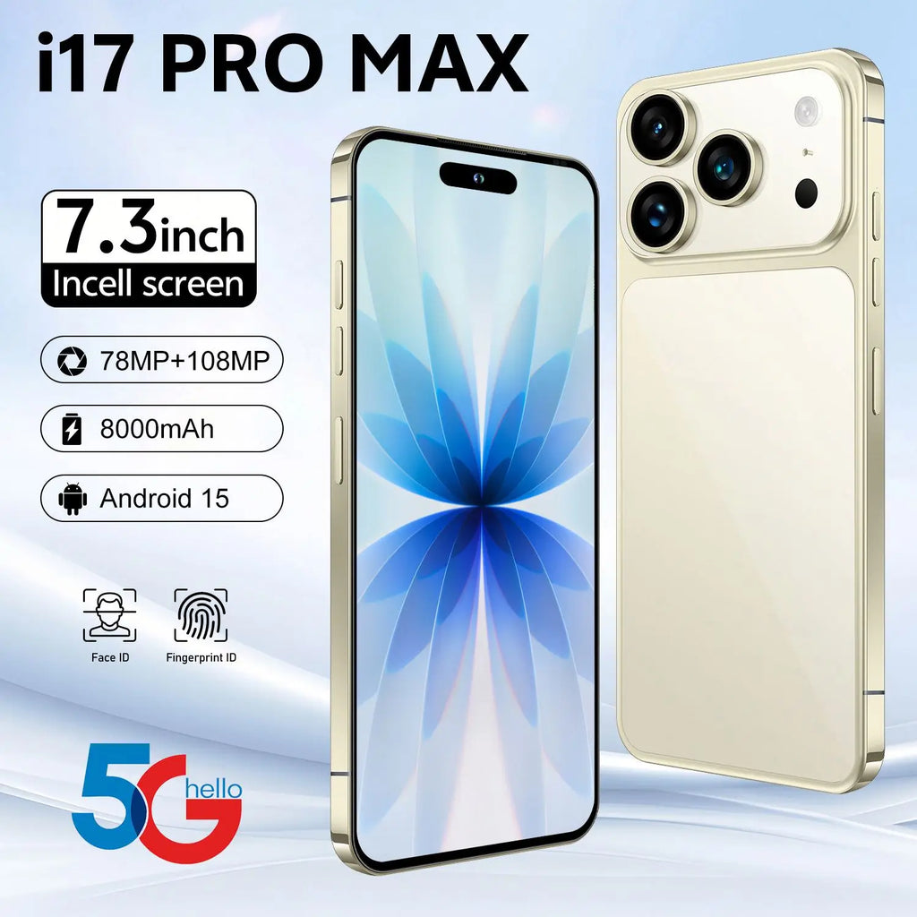 Unlocked 5G Smartphone: 1TB Storage, 16GB RAM & 108MP Camera Tidesmit