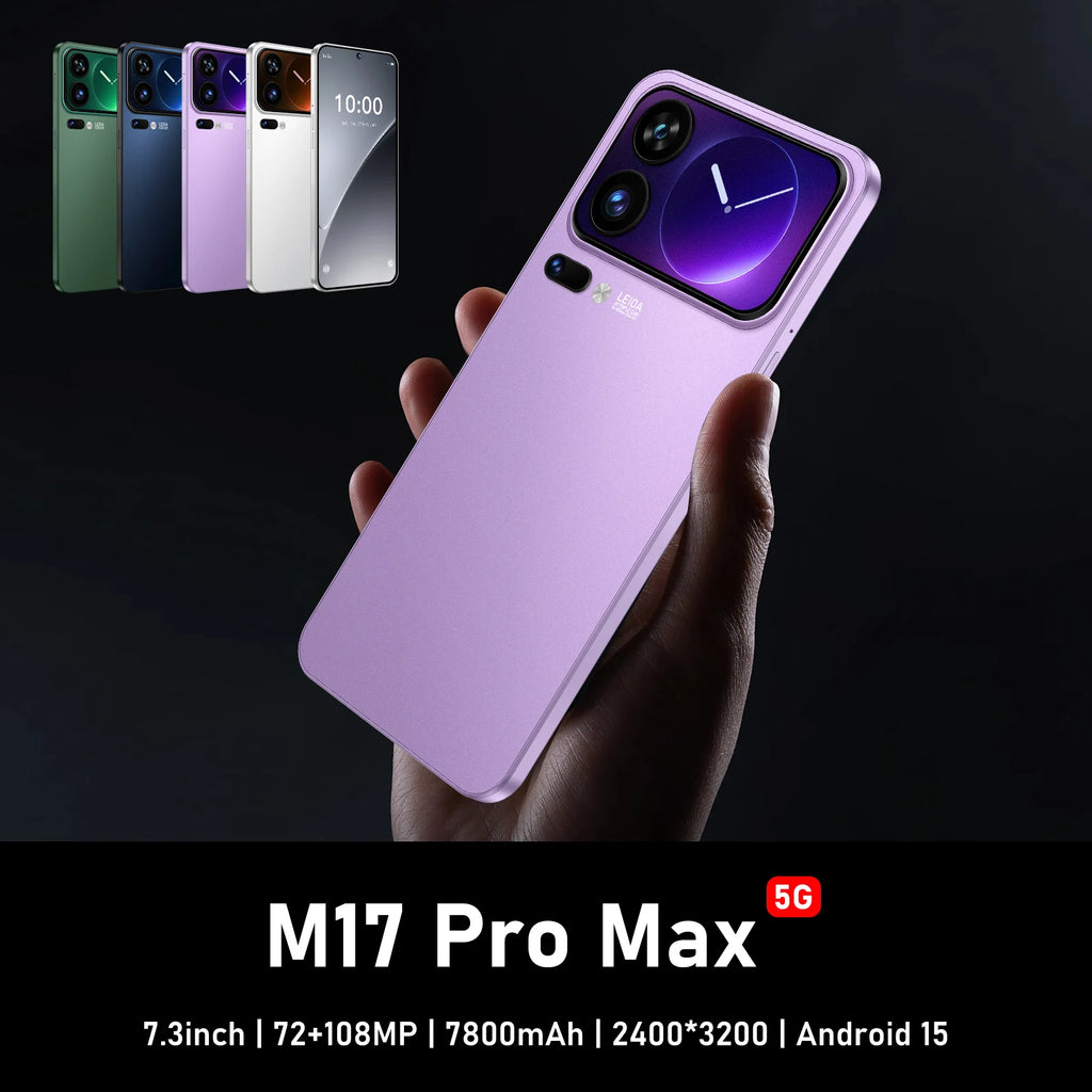Tidesmit 7.3-inch 5G Smartphone, 16GB RAM, 1TB Storage - Unlocked Tidesmit