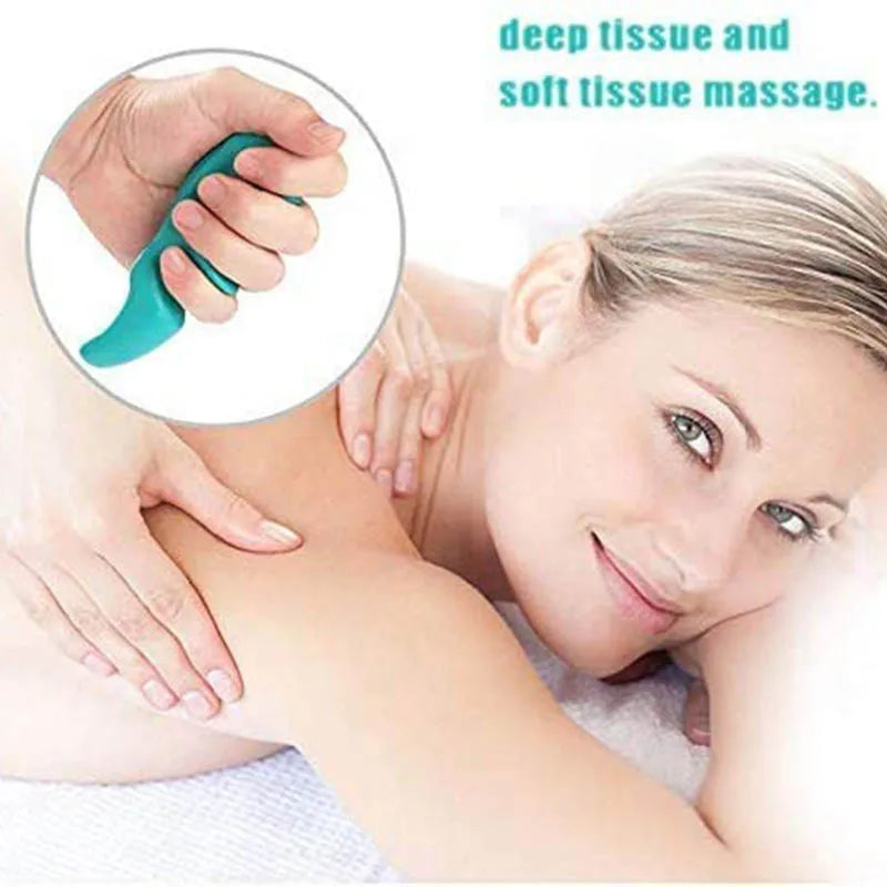 Deep Tissue Massage Tool Set - Trigger Point Relief - Violet Back Massage Instrument Tidesmit