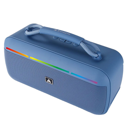 Bluetooth Speaker -20W Boombox Portable Outdoor Speakers Wireless Music Player Subwoofer Home Gift Boss Speaker With FM Radio Blue-tooth OEM Solar
