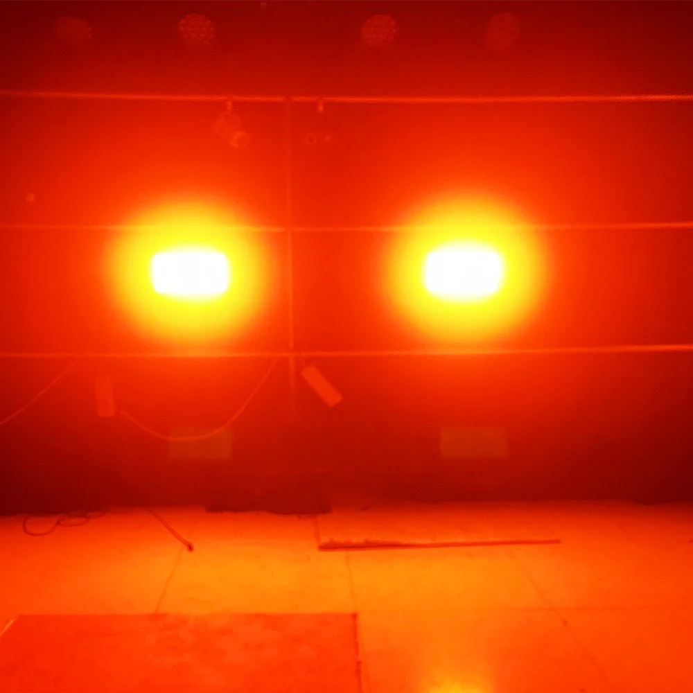 2PCS  200W LED Strobe Light Super Bright RGBW 4in1 48 Partition White 8000K DMX  Dj Wash Bar Strobe Stage Lighting Effects