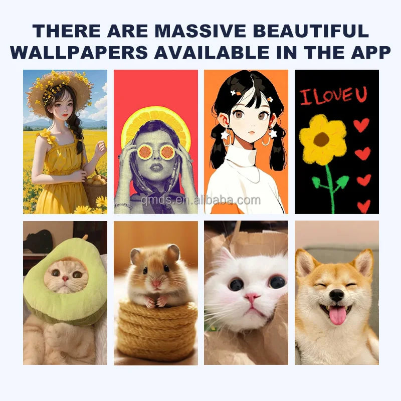 2024 New Designer Nfc Smart E Ink Screen Display Mobile Phone Case Cover for Iphone 15 Pro Max Diy Cases 14/13 Tidesmit