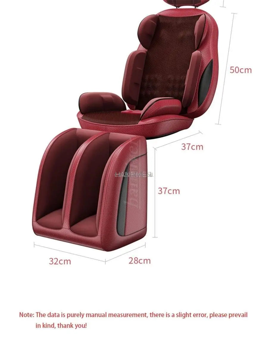 Full Body Electric Massage Chair - Deep Tissue Physiotherapy Brown Massage Chairs Tidesmit