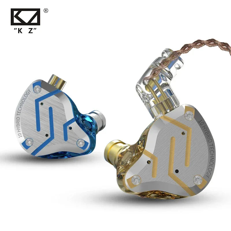 KZ ZS10 Pro 5-Driver HiFi Wired In-Ear Monitors by Tidesmit Tidesmit