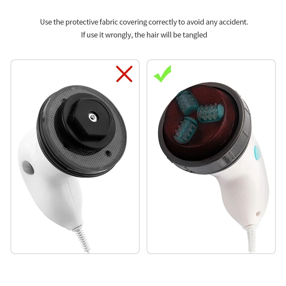 Electric Body Massager 4-in-1 Roller for Deep Tissue Muscle Relaxation Relaxation Treatment Tidesmit
