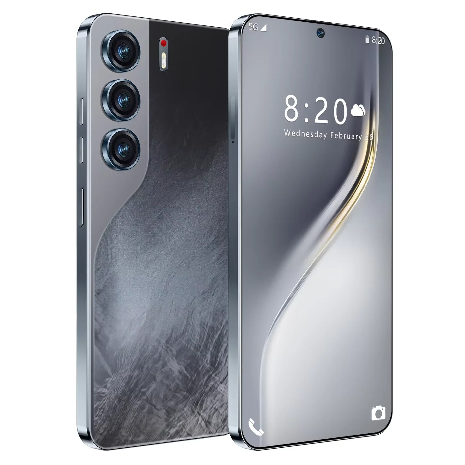 Tidesmit Camon 40 Pro 5G gaming phone with 7.3-inch HD screen and 2TB storage in sleek premium design