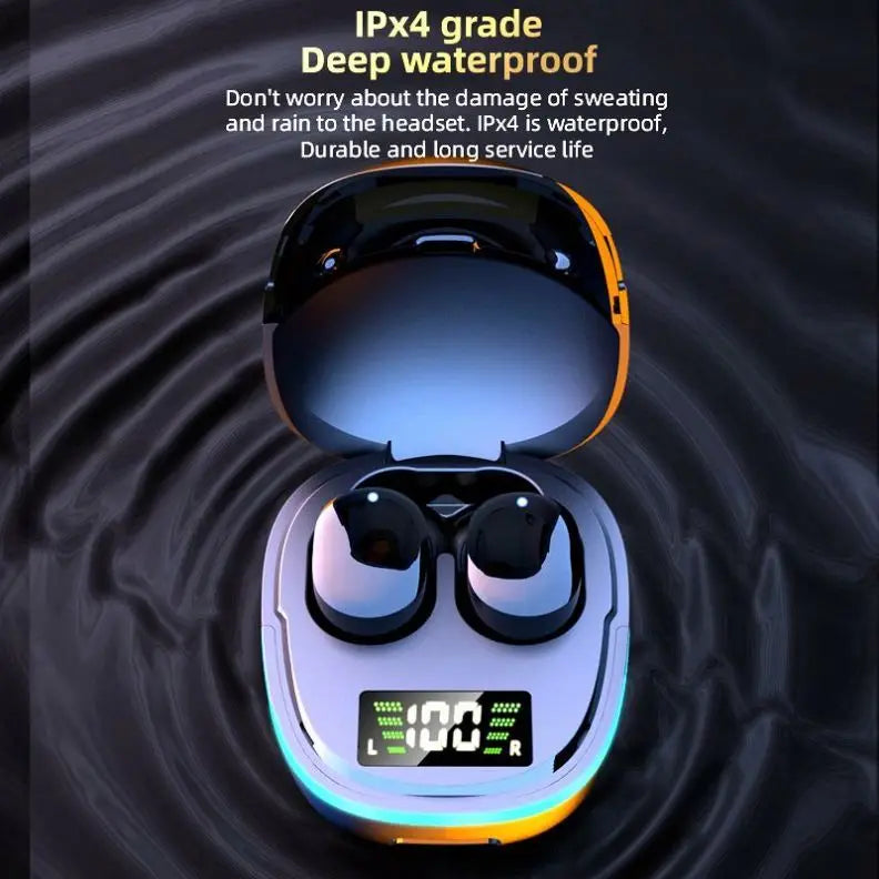 New Game Tws G9S Bt 5.1 Low Latency Earphone 8D Hi Fi Led Light Touch Wireless Earbuds In-ear Gaming Headsets Tidesmit