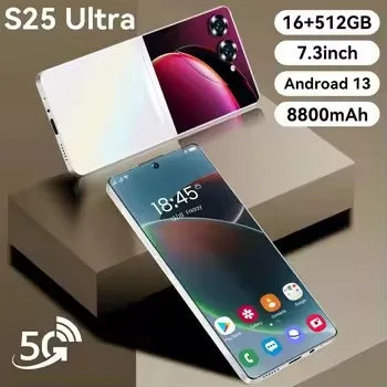 Samsung Galaxy S25 Ultra 512GB 5G Smartphone - Black Unlocked Mobile Tidesmit