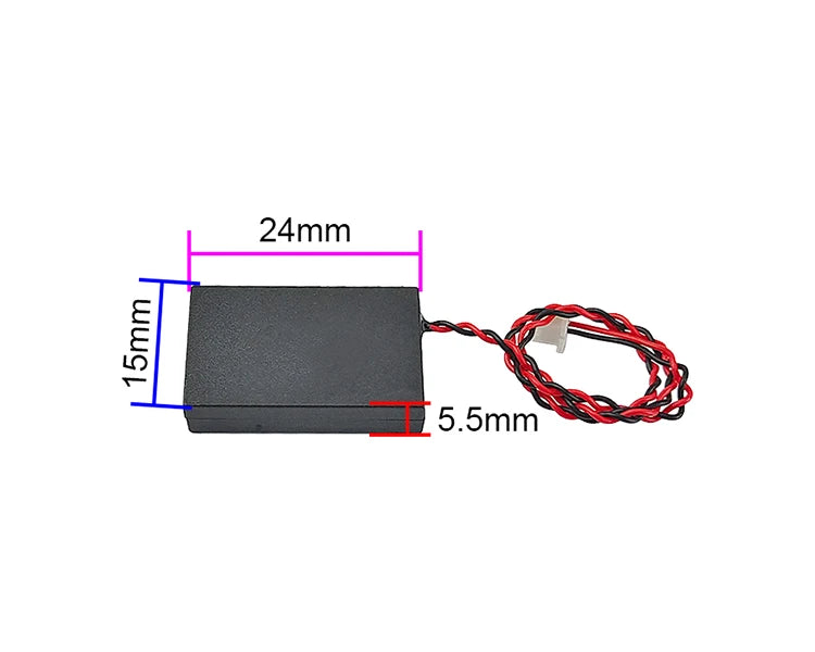 24mm*15mm Small Cavity Speaker for Tablet Face Recognition Intelligent Control Panel Voice Broadcast 0.5w-2w 8 ohms
