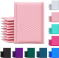 Luxury Clothing Book Shipping Express Package Custom Mailing Bags Eco-friendly Matte Black Bubble Poly Mailer Bags