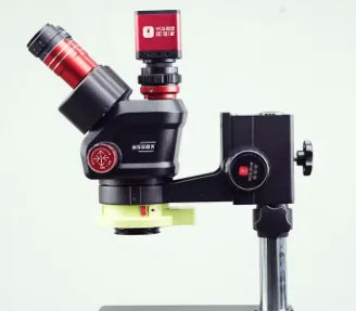 YCS Adjustable 144 LED Ring Light Illuminator Lamp Industry Stereo Microscope Lens Camera Magnifier 110V-240V Mobile Phones Tidesmit