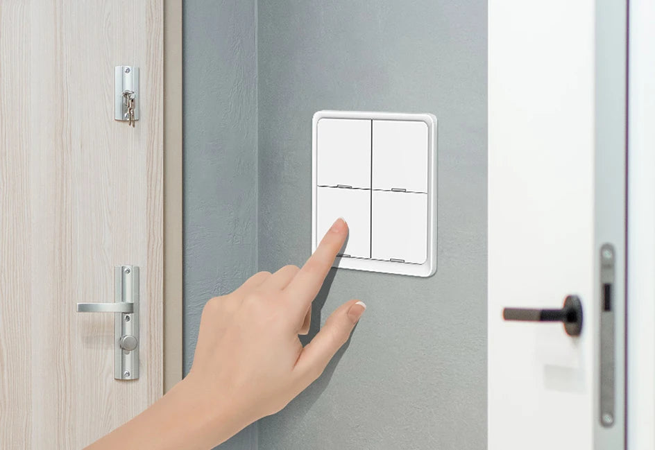 ZigBee 3.0 Tuya Smart Scene Switch Push Button 1/2/3/4 Gang 3 6 9 12 Scenes Automation Scenario Wireless Switch for Tuya Devices