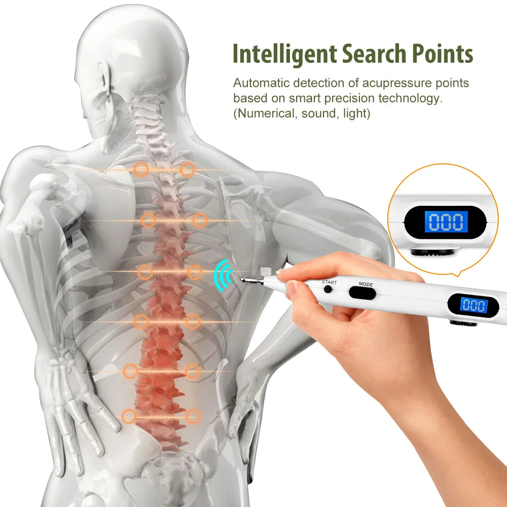 Acupuncture Pen Electronic Muscle Stimulator for Home Relaxation Therapy Relaxation Treatment Tidesmit
