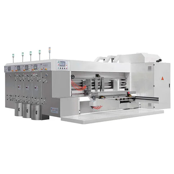 Automatic Lead Edge High Speed Roller Transfer Printer Slotter Die Cutter Machine for Cartons