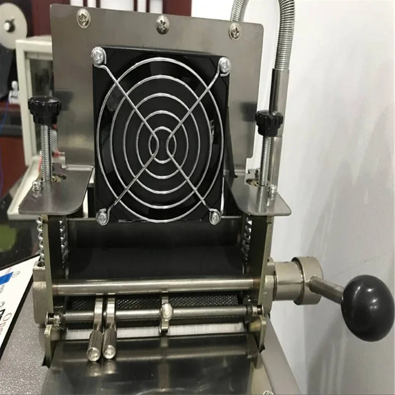 Hot Knife Ribbon Cutter Automatic Webbing and Textile Cutting Machine with Hot Knife Blade Cutter WL-102A