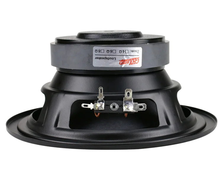 GHXAMP 7 inch 178MM Mid Bass Speaker Unit 130W HIfi Mediant Home Theater Deep Bass Woofer Loudspeaker Rubber edge 1pc
