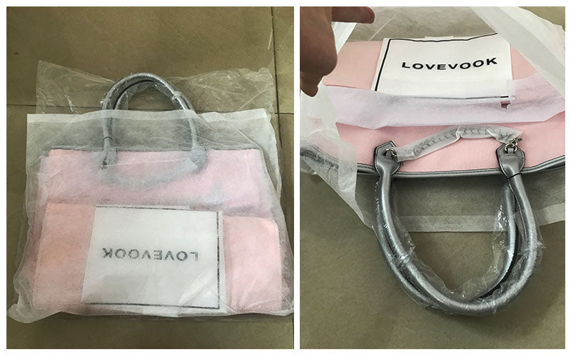 LOVEVOOK Designer 2023 PU Leather Purse Handbags for Mother Large Elegent Shoulder Bag Luxury WomenTote Bags