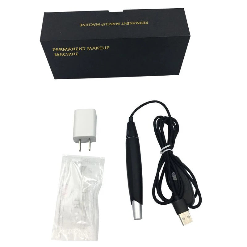 Professional PMU Machine - Black Permanent Makeup Pen for Microblading Permanent Makeup Machines Tidesmit