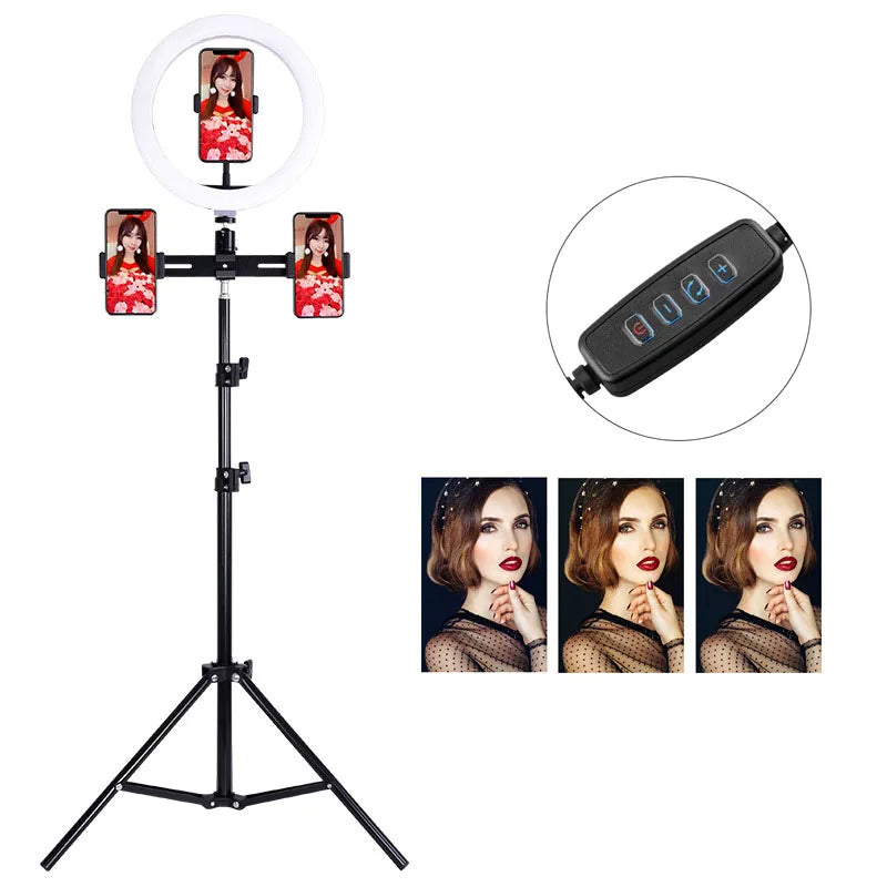 14-Inch LED Ring Light with Tripod Stand for Pro Content Creation Tidesmit