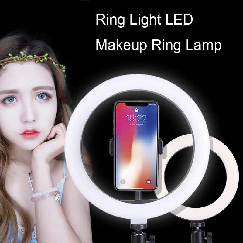 14-Inch LED Ring Light with Tripod Stand for Pro Content Creation Tidesmit