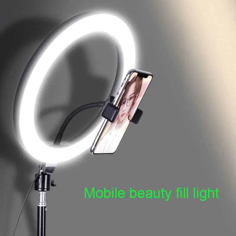14-Inch LED Ring Light with Tripod Stand for Pro Content Creation Tidesmit
