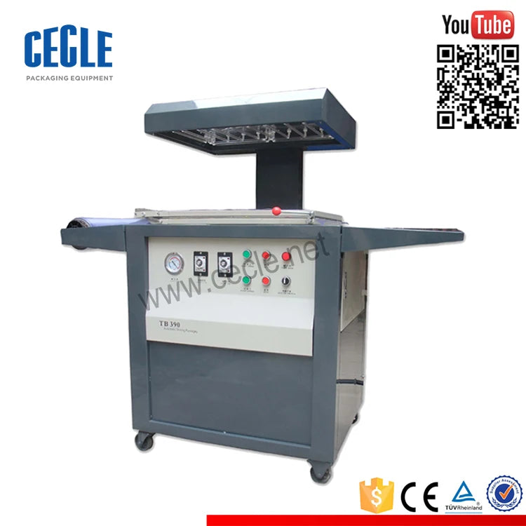 Sp390 Hardware Vacuum Skin Packing Machine Film Pvc Pe 450mm