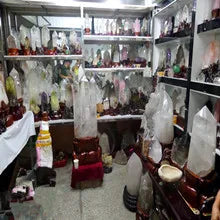 Kunzite Palm Pieces, Semi-precious Stones, Potted Landscaping Ornaments, Popular Science Minerals,About 6-8pcs/kg