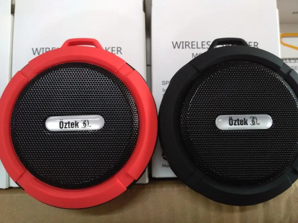 Bluetooth Speaker -New C6 Active Wireless Speaker Mobile Phone Waterproof with Microphone MP3 Music BT Shower Speaker Support Tf Card