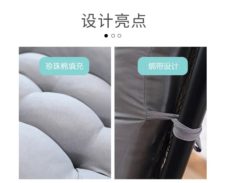 Cushion 1Pc Thick Long Seat Cushion Rattan Chair Sofa Cushion Garden Chair Cushion Tatami Mat Recliner Cushion