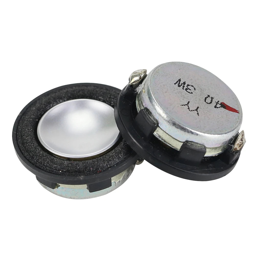 GHXAMP 1 INCH 4Ohm 3W Mini Speaker 28mm Full Range Sound Midrange bass Foam Side MP3 Speaker Round 1 Pairs