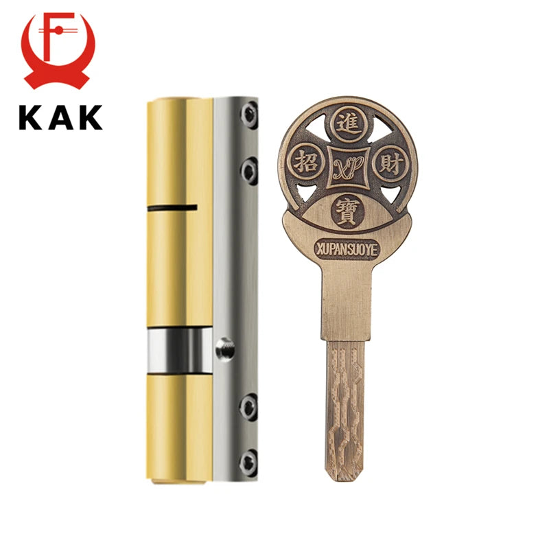 KAK Mute Mortice Sliding Door Lock Hidde Handle Interior Door Pull Lock Modern Anti-theft Room Wood Door Lock Furniture Hardware