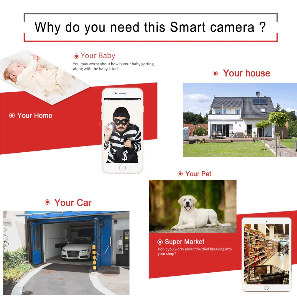 JIENUO 5MP Dome Wifi IP Camera 128G 64G 32G Cctv Security Surveillance Wireless Infrared Night Vision Onvif 1080P Home Cam CamHi