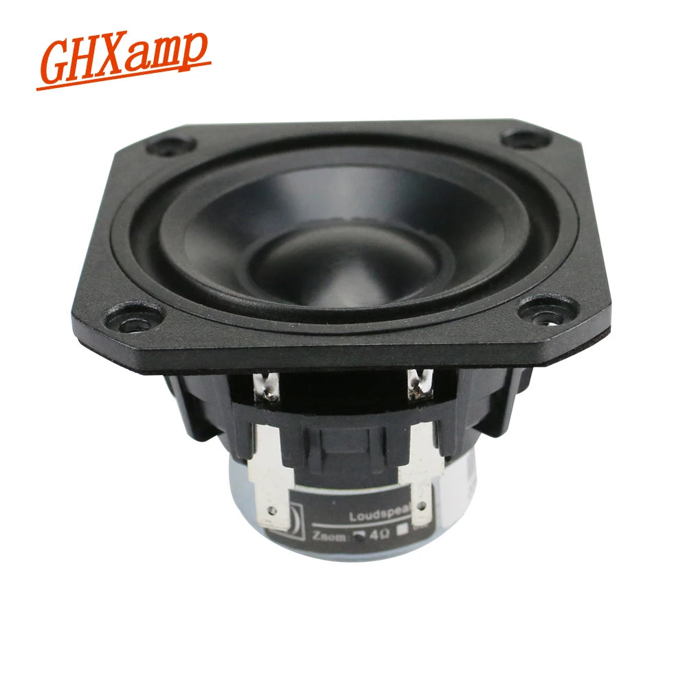 Neodymium Protable 2.5 Inch Full Range Speaker 15W Treble Midrange Bass Maze Speaker Bile Class A Amplifier Speakers DIY 1Pairs