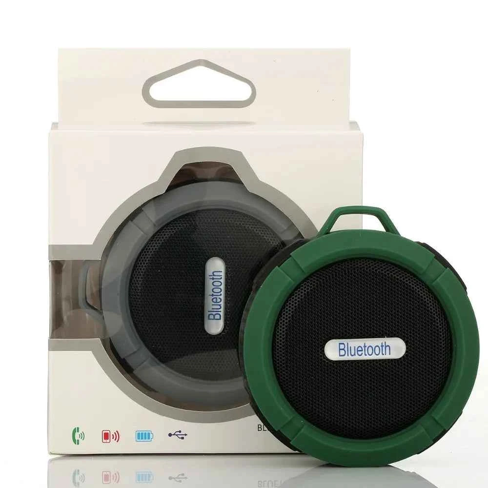 New C6 Active Wireless Speaker Mobile Phone Waterproof with Microphone MP3 Music BT Shower Speaker Support Tf Card My Store