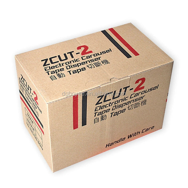 Electronic Carousel Tape Dispenser Automatic Packing Tape Dispenser ZCUT-2 Tape Adhesive Cutting Cutter Machine Office Equipment