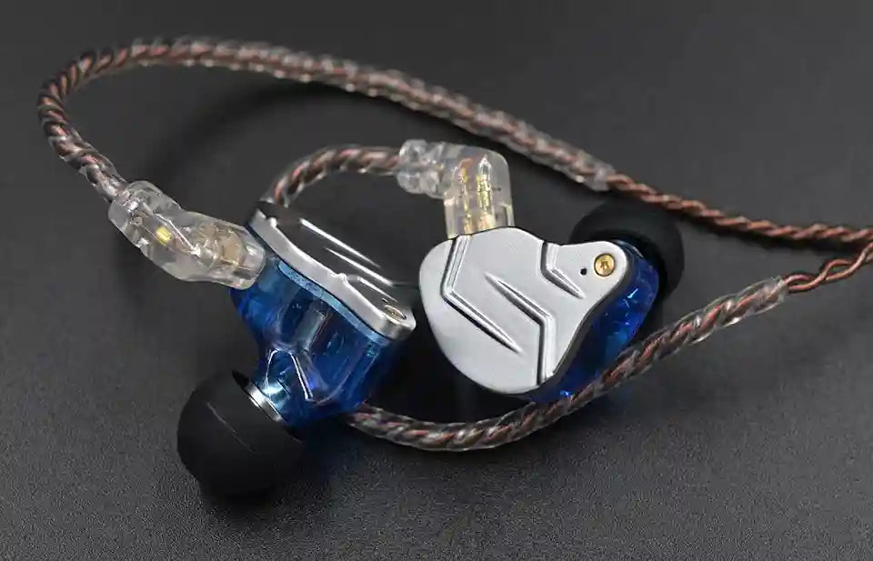 KZ ZSN Pro Hybrid Wired Earphones | High-Fidelity Studio Monitor In-Ear Tidesmit