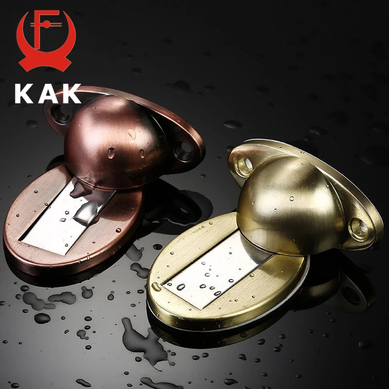 KAK Mute Mortice Sliding Door Lock Hidde Handle Interior Door Pull Lock Modern Anti-theft Room Wood Door Lock Furniture Hardware